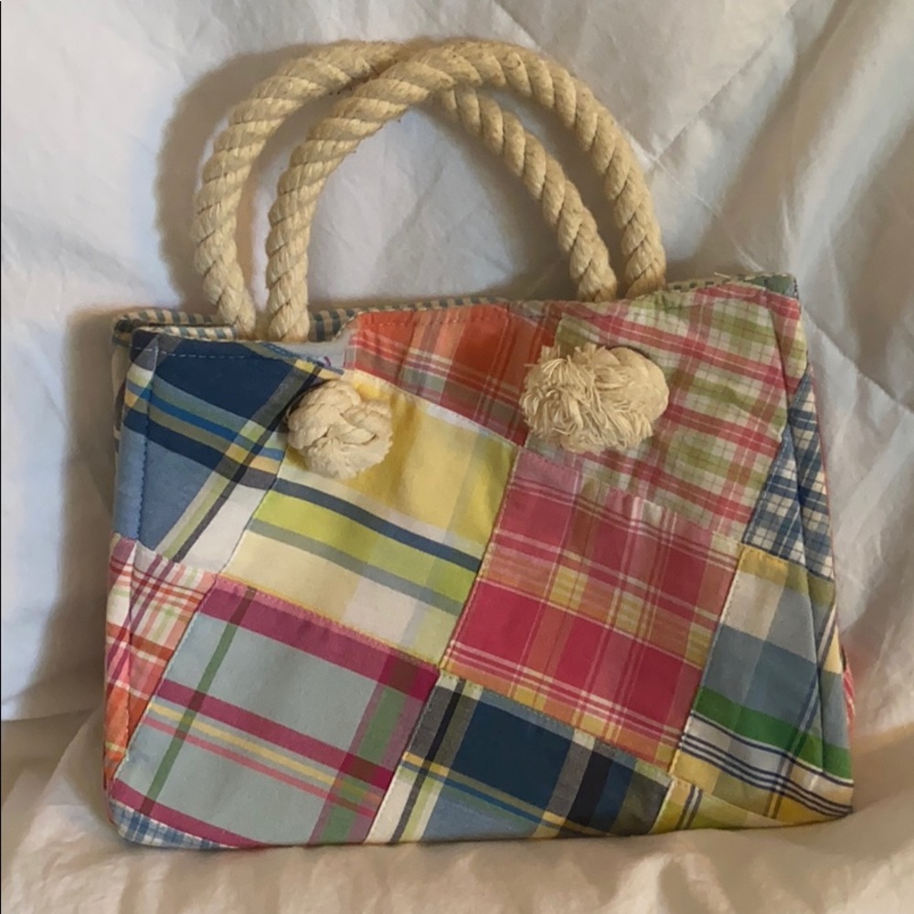 Cute plaid summer bag